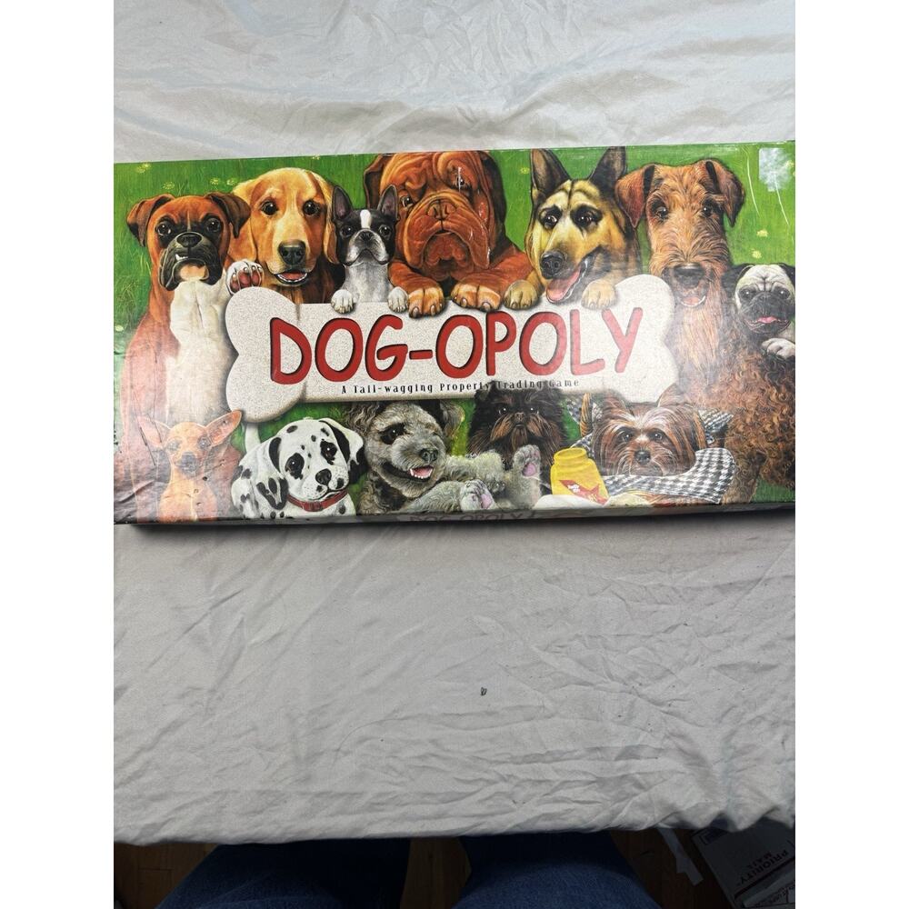 Dog-Opoly Board Game Complete Late For The Sky Dog Monopoly Petsmart Edition